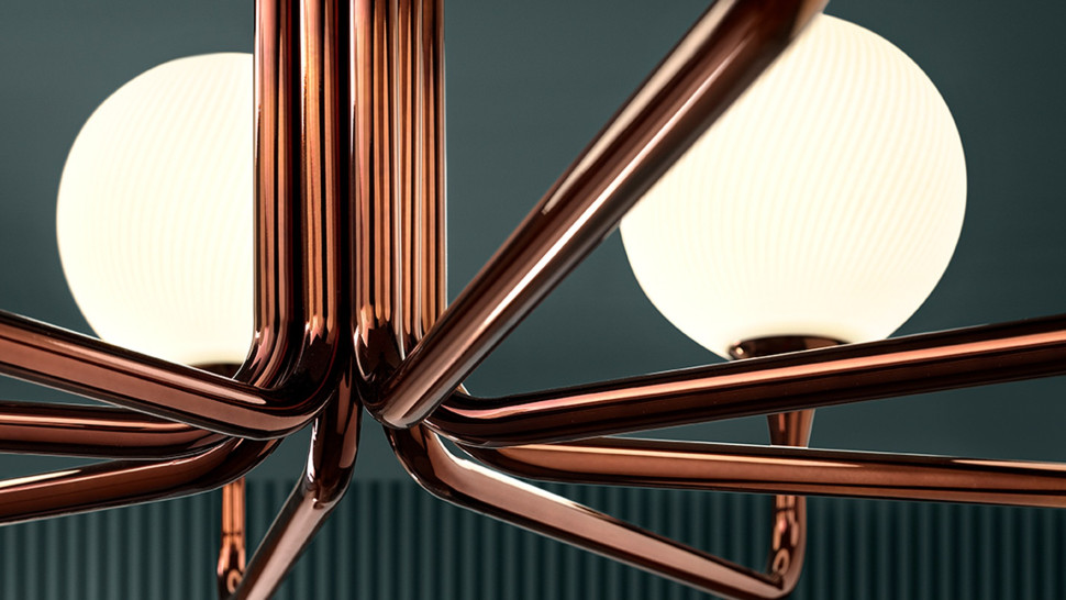 Lamp Chandelier Masiero Tee Celling Round