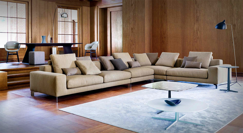 Sofa Busnelli Take it easy composizione 5