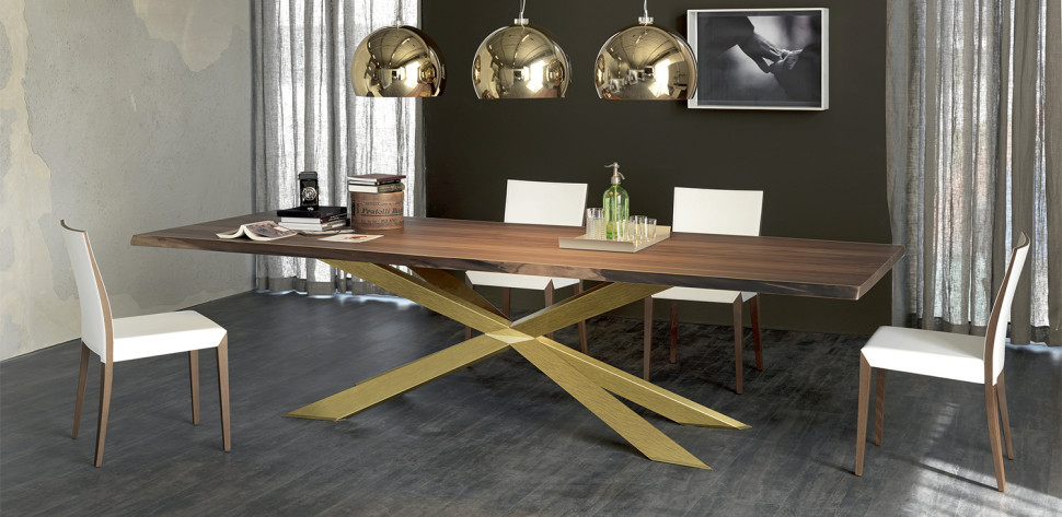 Dining Table Cattelan italia  Spyder Wood