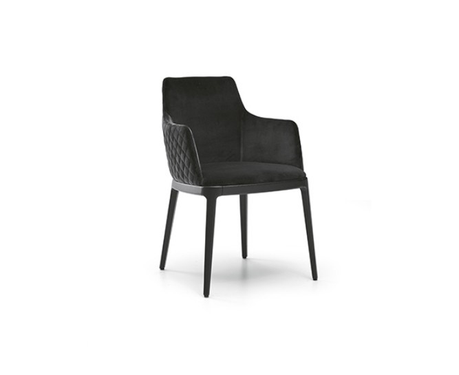 Chair Eforma Max diamond base legno