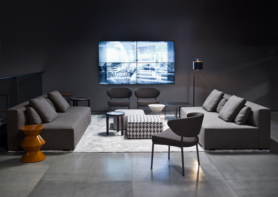 Dining Chair Minotti Mills Low