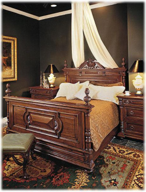 Bed Francesco molon Italian &amp; french country H81
