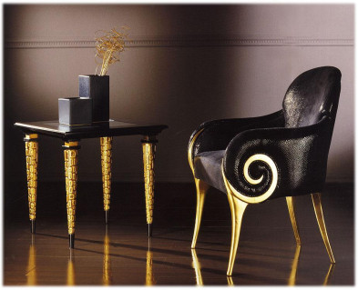 Armchair Gold Roberto ventura Eleganza Pc339