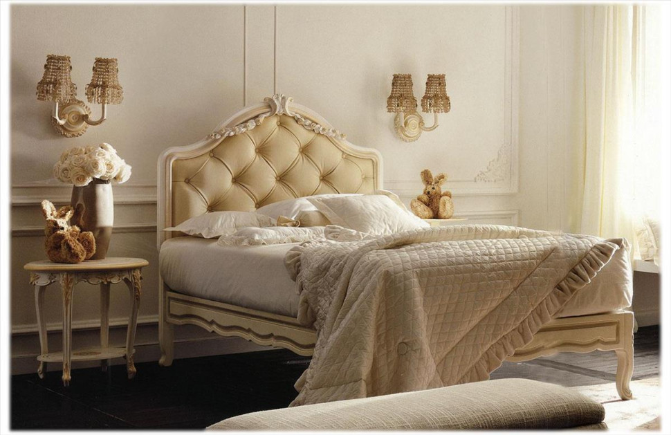 Bed Savio firmino Notte fatata 1767 Let d capitone