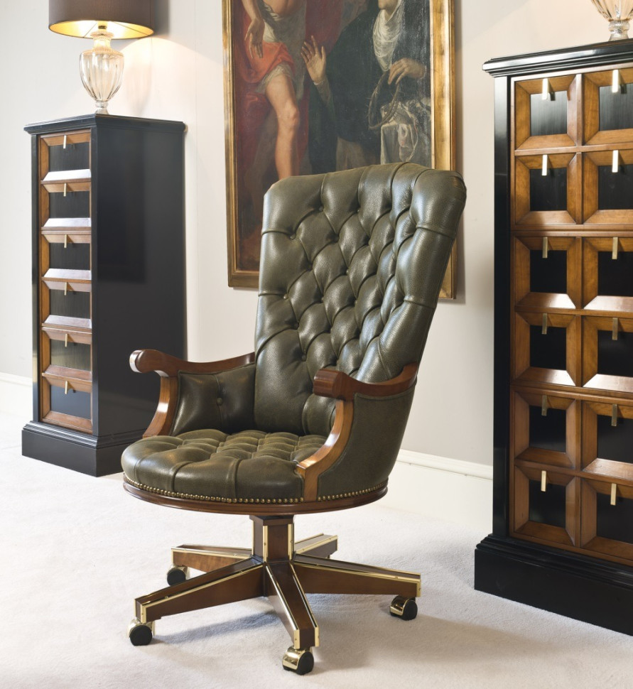 Ergonomic Executive Armchair Annibale Colombo Time A1477
