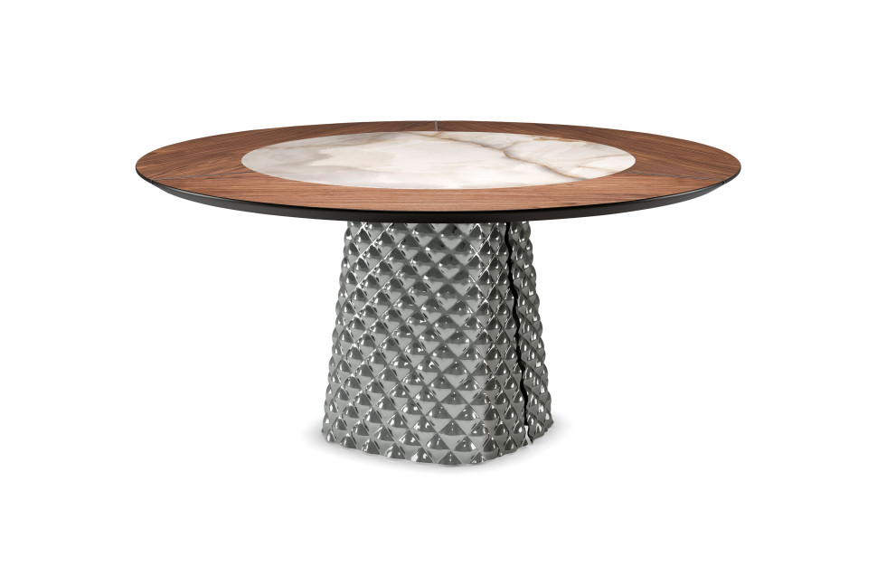 Dining Table Cattelan italia Atrium Ker-Wood Round