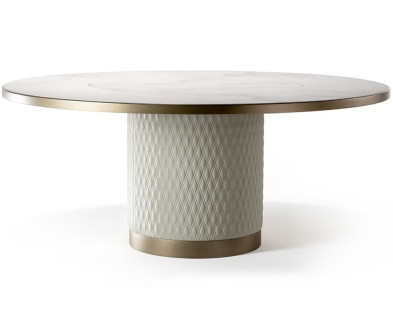 Table Reflex Disegno Signore Degli Anelli 72 Steel Tondo