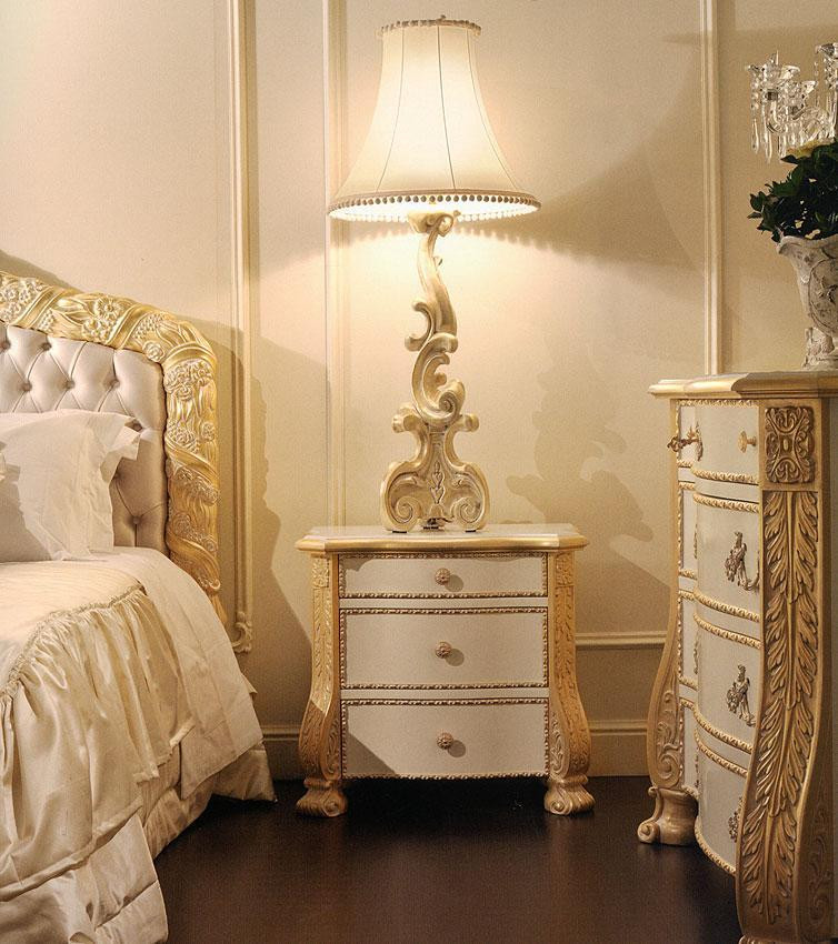 Nightstand Roma Giorgio piotto Gold Mi.15.002