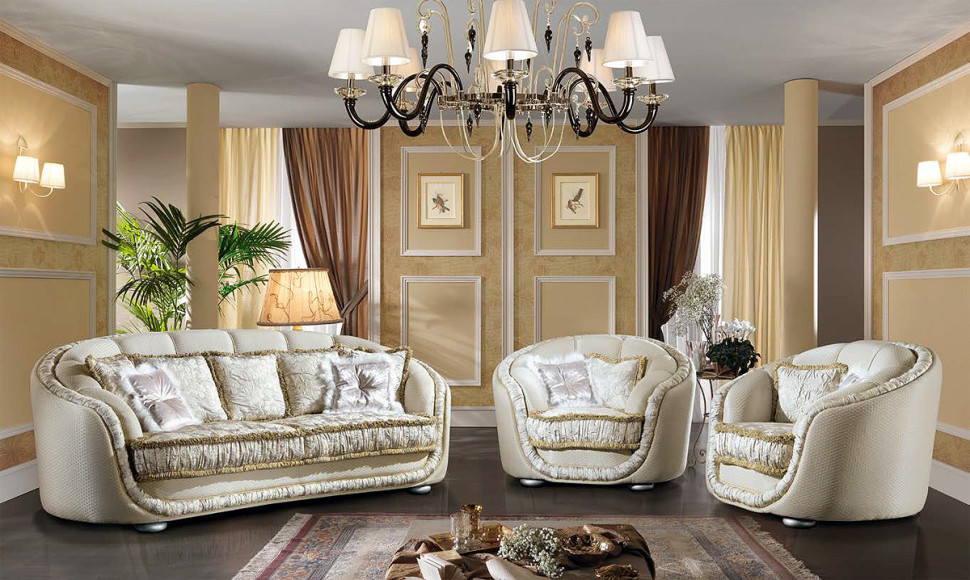 Sofa Glamour Essepi Romance 3504