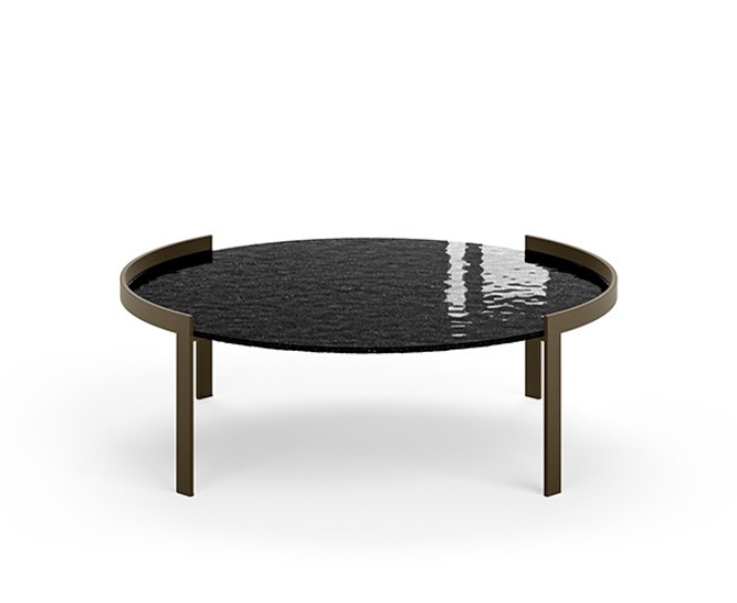 Coffee Table Eforma Perry top cristallo
