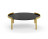 Coffee Table Eforma Perry top cristallo