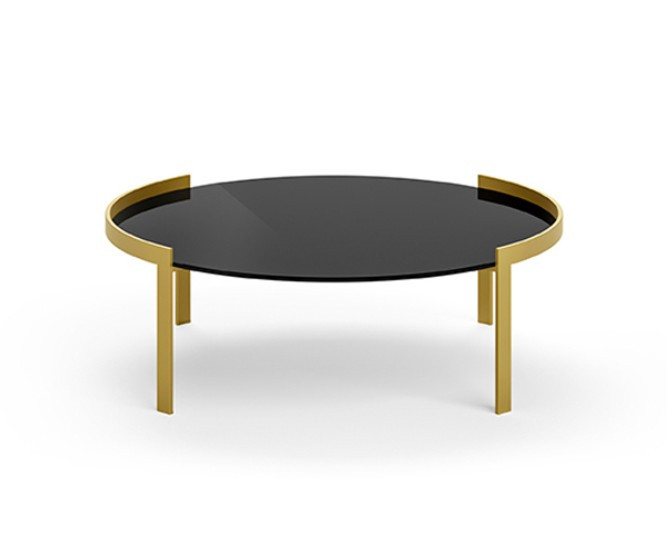 Coffee Table Eforma Perry top cristallo