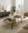 Coffee Table Eforma Perry top cristallo