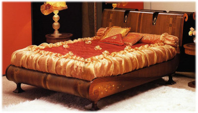 Bed Le volute Carpanelli Classic design collection Le 02