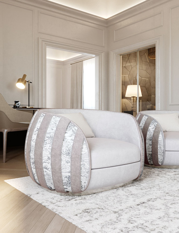 Armchair Asnaghi Loto