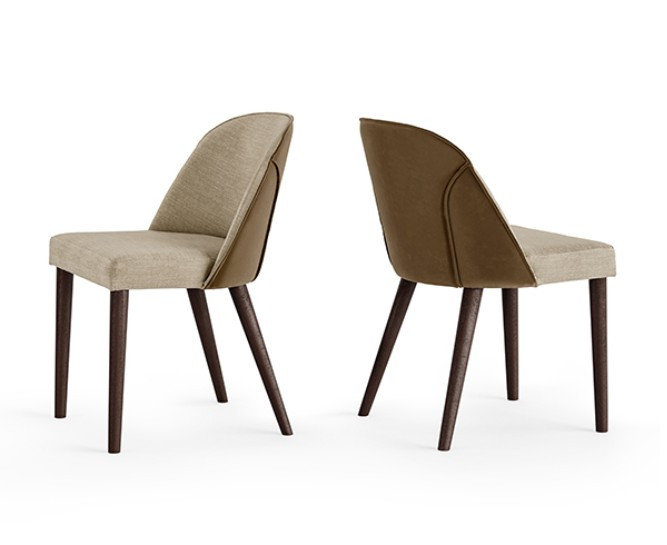 Chair Eforma Manta 4 gambe legno