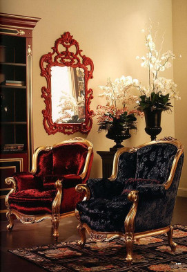 Armchair Barocca Giorgio piotto Gold Mi.07.013