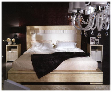 Bed Genesis leather Turri Contemporary T789lk