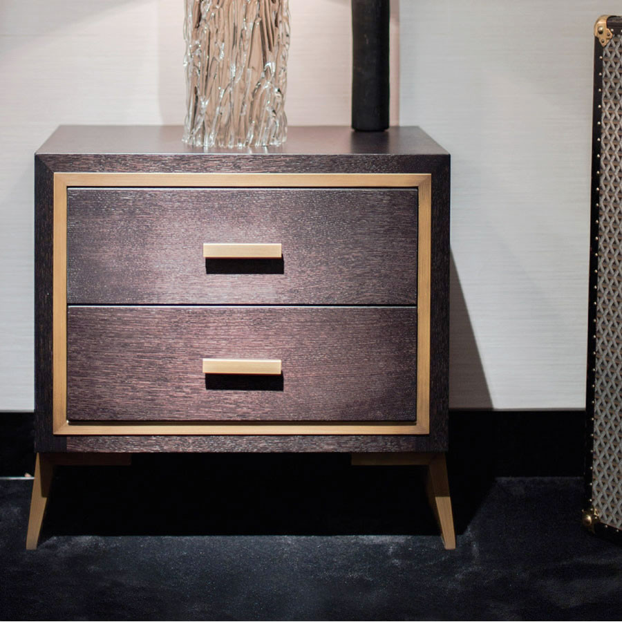 Nightstand Asnaghi Hamptons metal