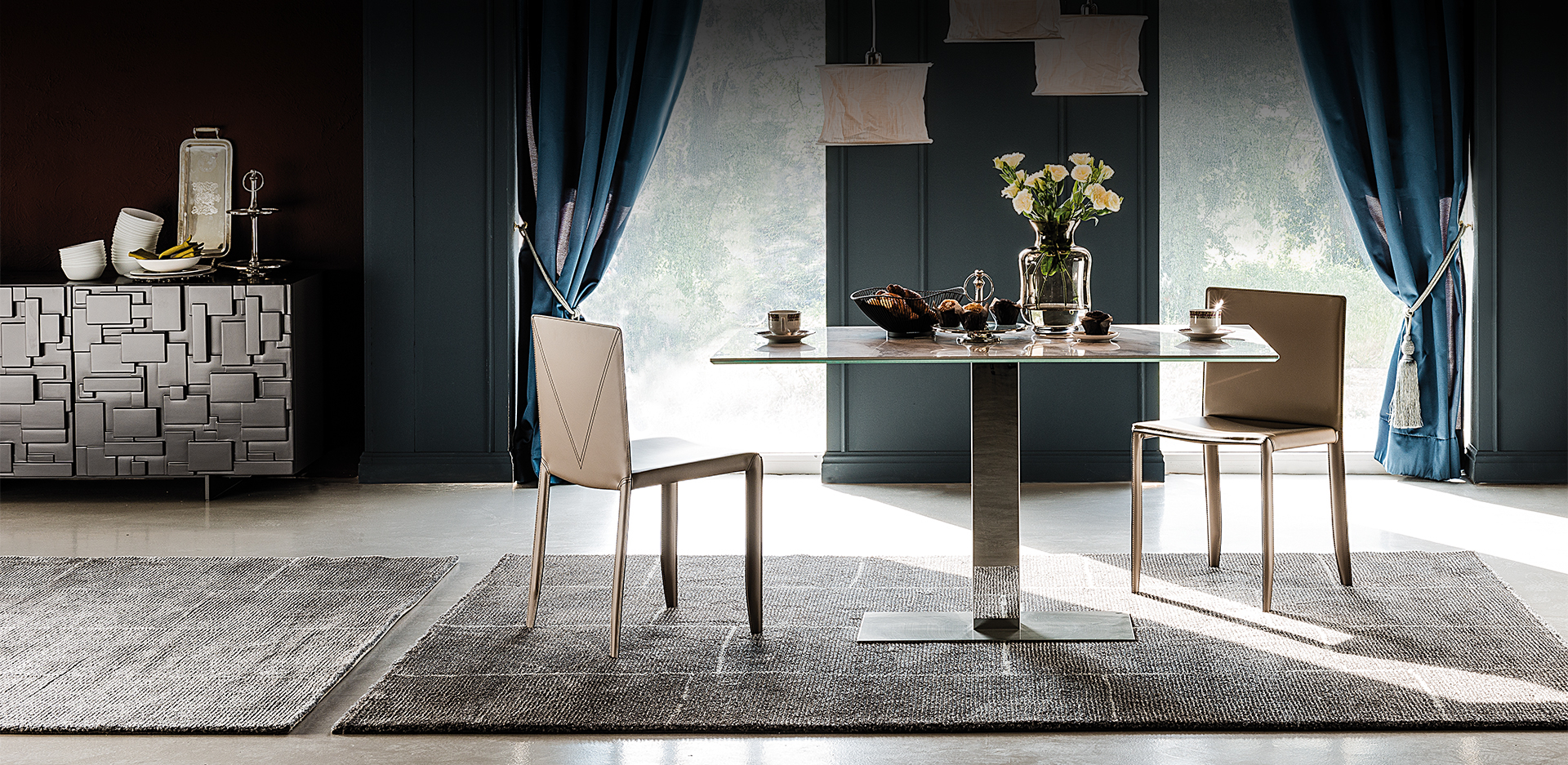Dining Table Cattelan italia Elvis Keramik