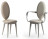 Chair Reflex Disegno Bastide Sedia