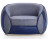Armchair Asnaghi Loto Cavallino by Jacob Cohën