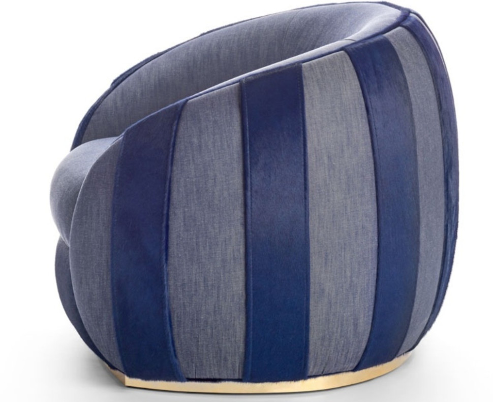 Armchair Asnaghi Loto Cavallino by Jacob Cohën