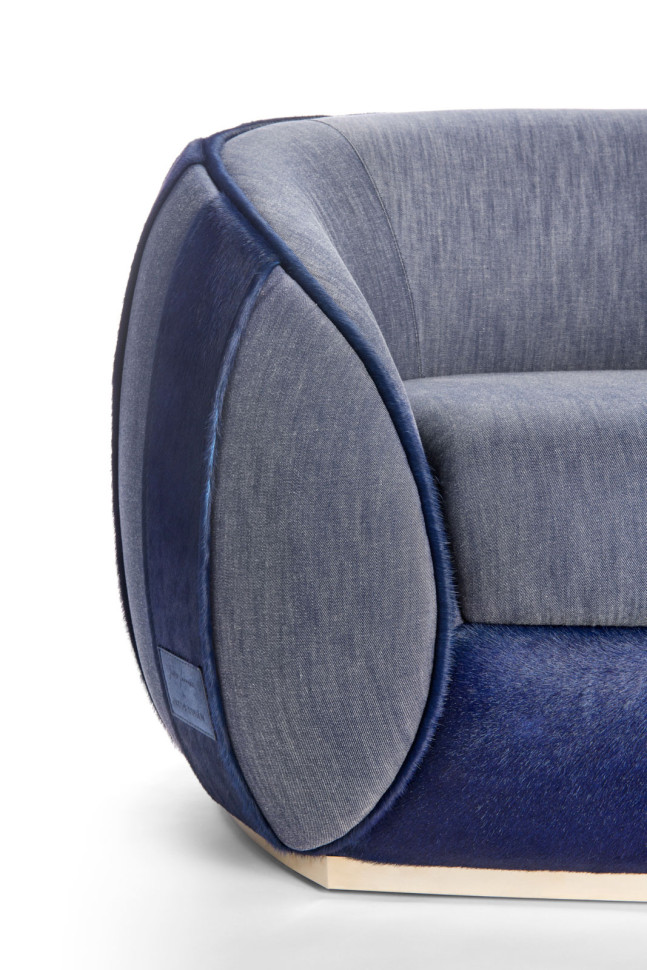 Armchair Asnaghi Loto Cavallino by Jacob Cohën