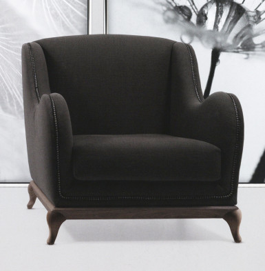 Armchair Volpi Contemporary Wave poltrona