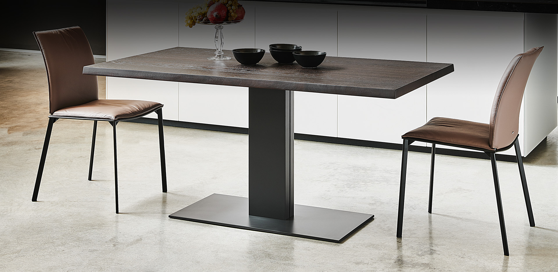 Dining Table Cattelan italia Elvis Wood