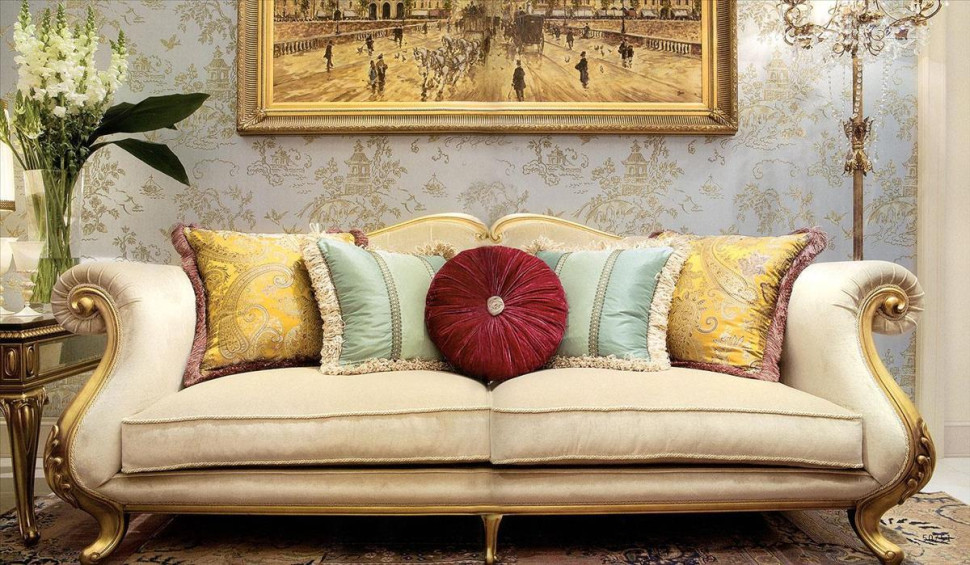 Sofa Valentino Bruno zampa Madame butterfly Valentino 3 posti