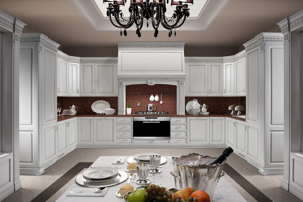 Kitchen Cabinet Tessarolo 4you White
