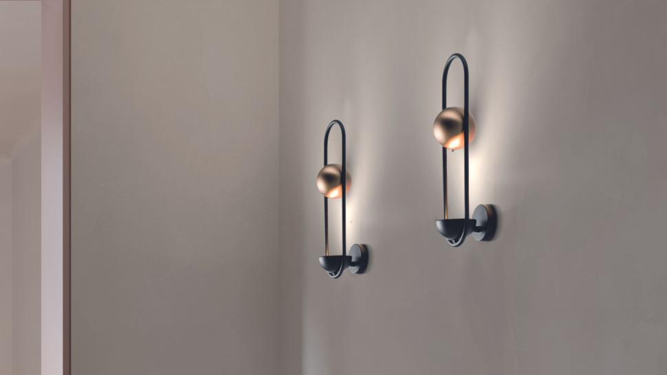 Lamp Masiero Luppiter A1 Metal Sphere
