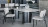 Dining Table Bonaldo Flame