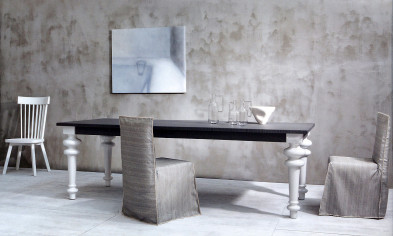 Dining Table Gervasoni Ghost Gray 33 lg