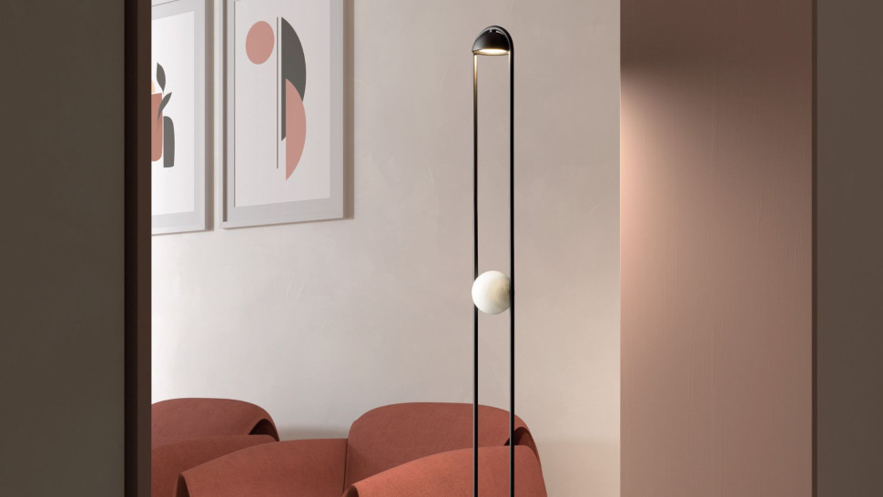 Lamp Masiero Luppiter STL1 11 Alabaster