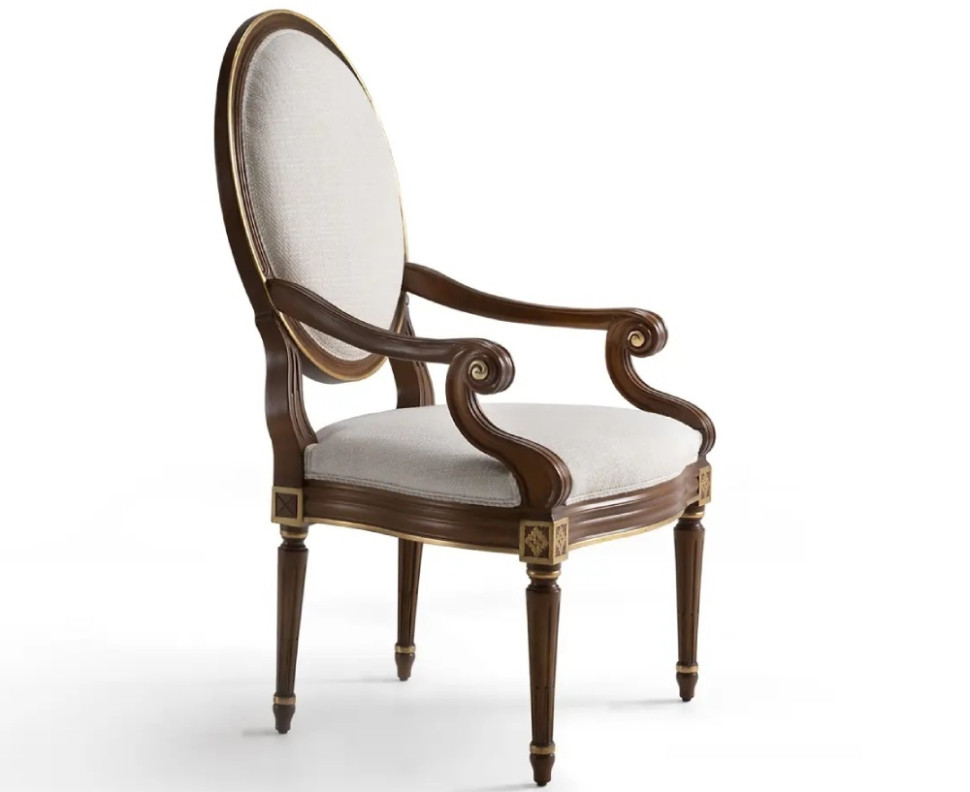 Chair Angelo cappellini Oval back 6288/P