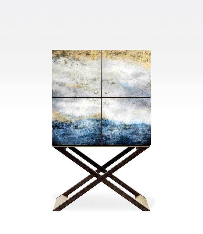 Bar Armani casa Limited edition Club ocean lacquer