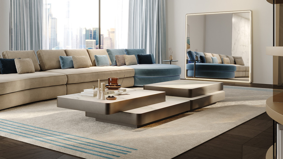 Coffee Table Reflex Disegno Slide 40