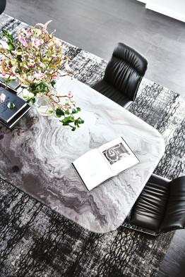 Dining Table Cattelan italia Eliot Crystalart