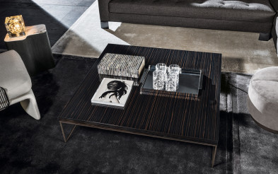 Coffee Table Minotti Calder Bronze