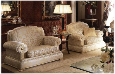 Armchair Capitol Turri Classic T445