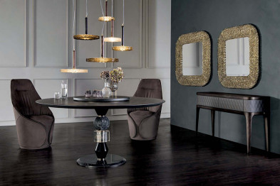 Dining Table Tonin CASA Design TOSCA Pandora Table