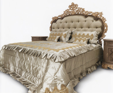 Bed Fedra Asnaghi interiors La boutique L13001