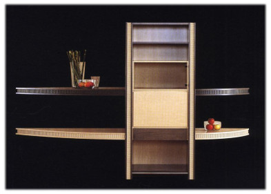 Library Shelf Ruthy Il loft Wooden furnitures offices Ru60