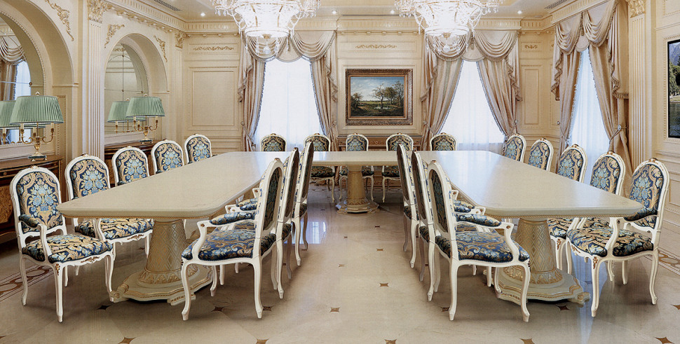 Dining Table Ezio bellotti Platinum vol. iii 1400