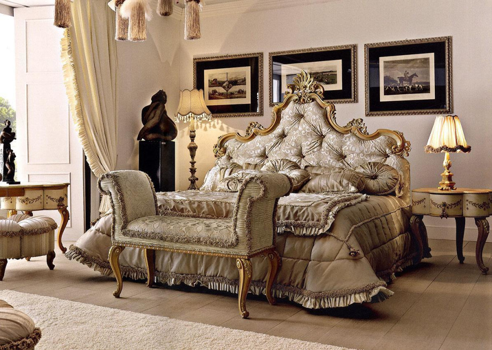 Bed Affresco Linea b Vip art Vip120/k+vip10lk