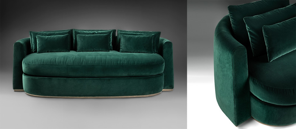 Sofa Annibale Colombo Today A1682/3 Adriano
