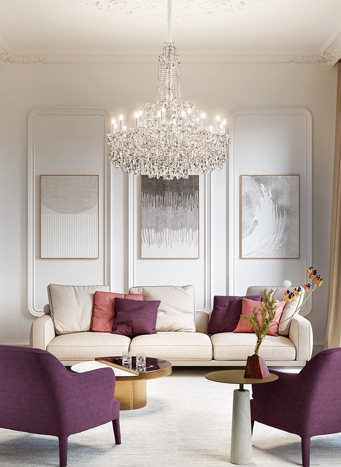 Lamp Chandelier Masiero Aqaba S 24/120/134