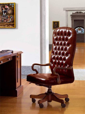 Ergonomic Executive Armchair Mascheroni America 123